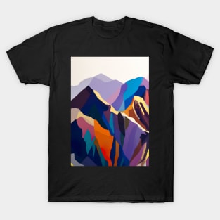 Colorful Mountains T-Shirt